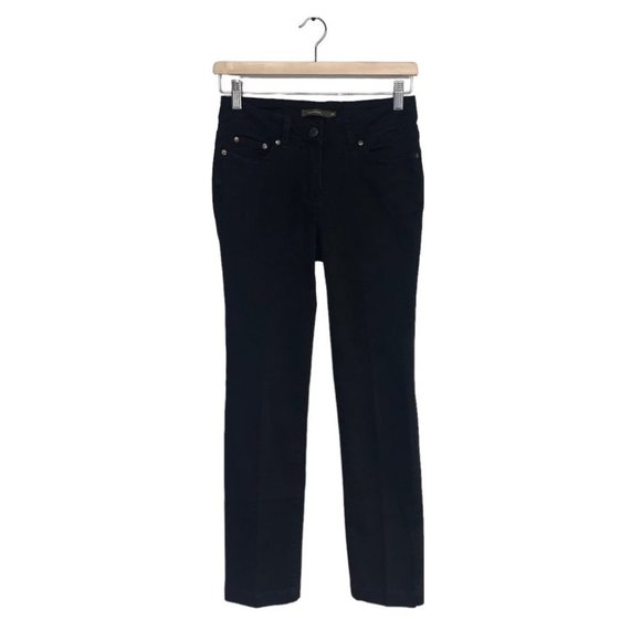 Sandwich Jeans‎ Women's Size 4 US Black  Denim Mid Rise Skinny Hybrid Trousers - Picture 1 of 10